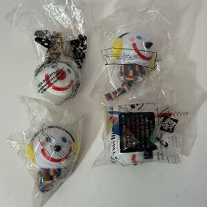 Jack in the Box Antenna Ball Toppers Lot of 4
